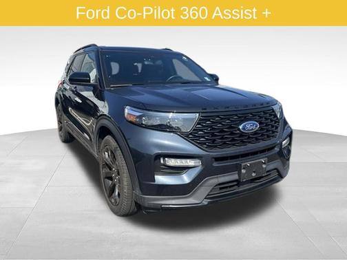 STONE BLUE METALLIC 2023 Ford Explorer ST-LINE