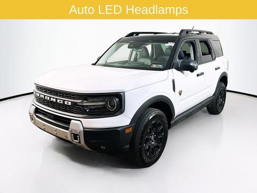 OXFORD WHITE 2025 Ford Bronco Sport BADLANDS