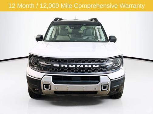 OXFORD WHITE 2025 Ford Bronco Sport BADLANDS