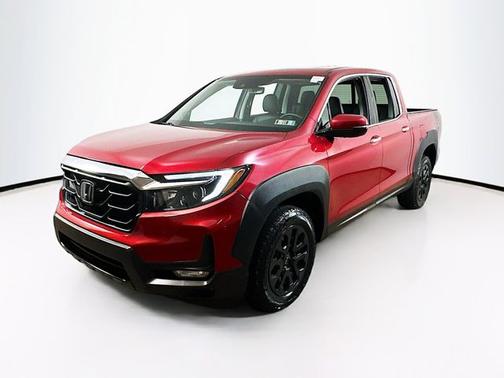 Red 2023 Honda Ridgeline RTL-E