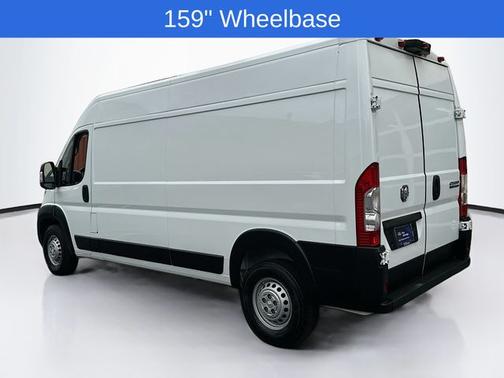 Bright White Clearcoat 2025 RAM ProMaster 2500 159 WB HIGH ROOF CARGO