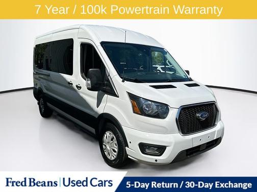 OXFORD WHITE 2025 Ford Transit-350 XLT