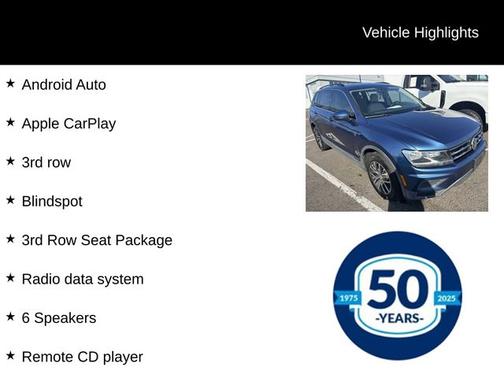 2018 Volkswagen Tiguan 2.0T SE
