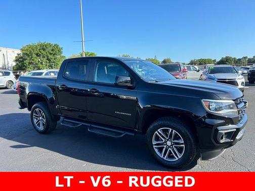 Black 2021 Chevrolet Colorado LT