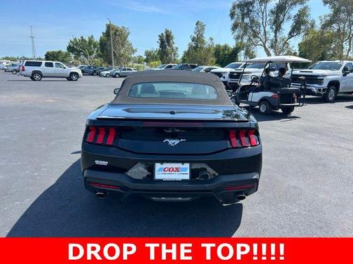 Shadow Black 2024 Ford Mustang EcoBoost Premium