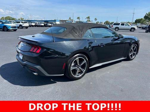 Shadow Black 2024 Ford Mustang EcoBoost Premium
