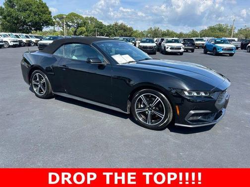 Shadow Black 2024 Ford Mustang EcoBoost Premium