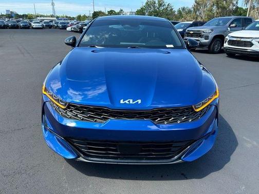 Sapphire Blue 2022 Kia K5 GT-Line
