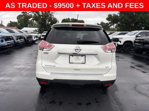 Pearl White 2016 Nissan Rogue SV
