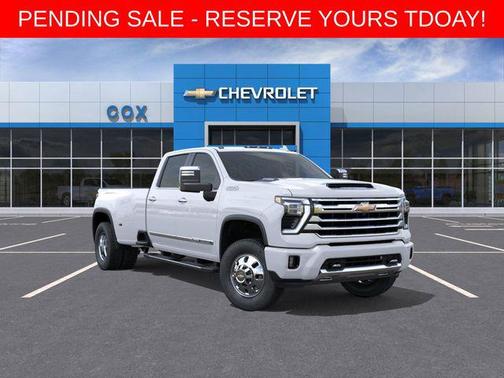 Polar White Tricoat 2026 Chevrolet Silverado 3500 High Country