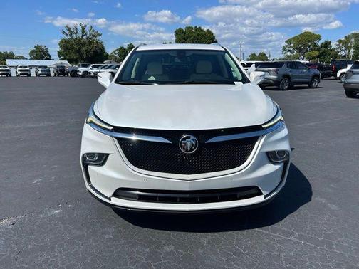 White Frost Tricoat 2023 Buick Enclave Essence FWD