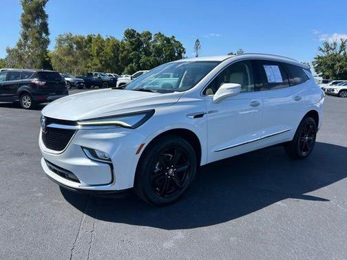 White Frost Tricoat 2023 Buick Enclave Essence FWD