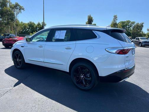 White Frost Tricoat 2023 Buick Enclave Essence FWD