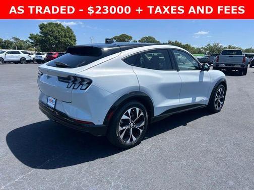 Space White Metallic 2021 Ford Mustang Mach-E Premium