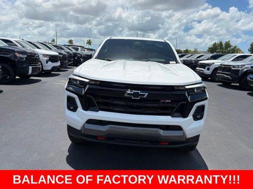 Summit White 2026 Chevrolet Colorado Z71