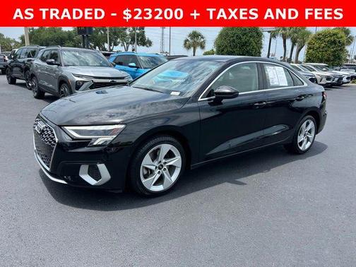 Mythos Black Metallic 2024 Audi A3 Premium