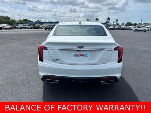 Summit White 2025 Cadillac CT5 Premium Luxury