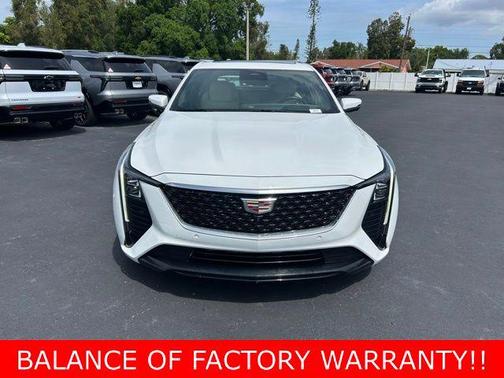 Summit White 2025 Cadillac CT5 Premium Luxury