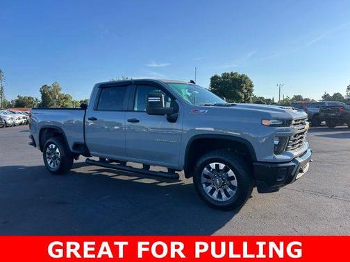 Slate Gray Metallic 2024 Chevrolet Silverado 2500 Custom
