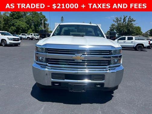 Summit White 2018 Chevrolet Silverado 2500 WT