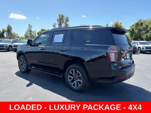 Black 2023 Chevrolet Tahoe 4WD Z71