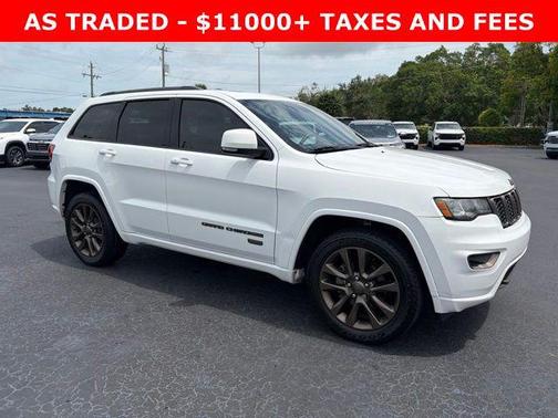 Bright White Clearcoat 2016 Jeep Grand Cherokee Limited