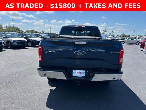 Blue 2016 Ford F-150 XLT