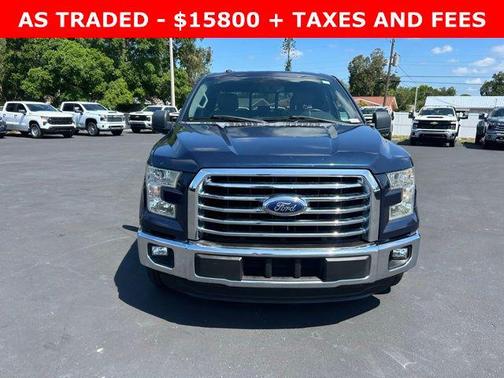 Blue 2016 Ford F-150 XLT