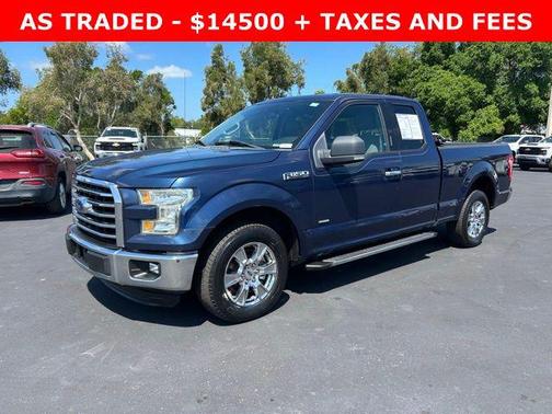 Blue 2016 Ford F-150 XLT