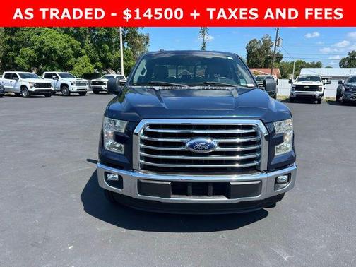 Blue 2016 Ford F-150 XLT