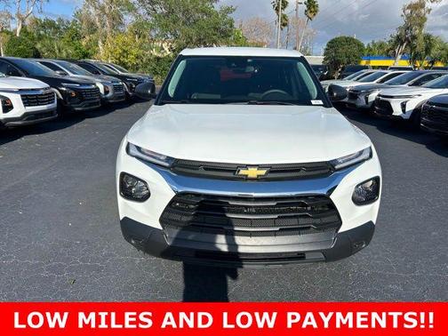 Summit White 2022 Chevrolet Trailblazer LS