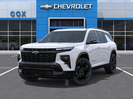 Polar White Tricoat 2027 Chevrolet Traverse RS