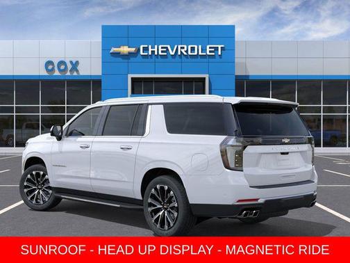Polar White Tricoat 2026 Chevrolet Suburban High Country, 4WD