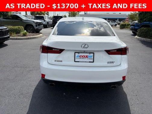 Ultra White 2016 Lexus IS 200t Base