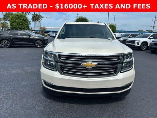 White Diamond Tricoat 2015 Chevrolet Suburban 1500 LTZ