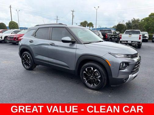 Satin Steel Metallic 2021 Chevrolet Trailblazer LT