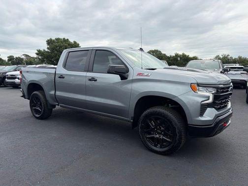Sterling Gray Metallic 2025 Chevrolet Silverado 1500 LT Trail Boss