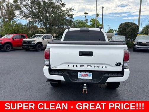 Super White 2021 Toyota Tacoma TRD Sport