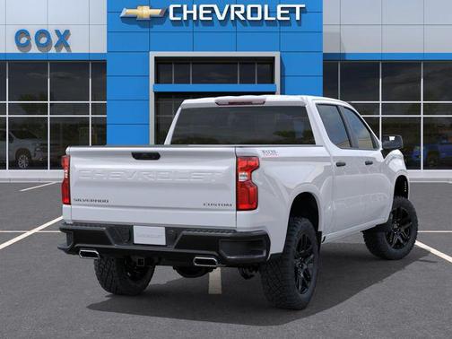 Summit White 2026 Chevrolet Silverado 1500 Custom Trail Boss