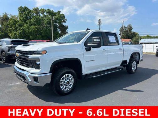 Summit White 2025 Chevrolet Silverado 2500 LT