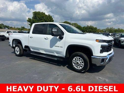 Summit White 2025 Chevrolet Silverado 2500 LT