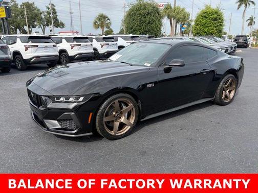 Shadow Black 2024 Ford Mustang GT