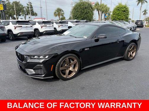 Shadow Black 2024 Ford Mustang GT