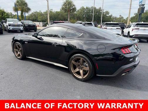 Shadow Black 2024 Ford Mustang GT