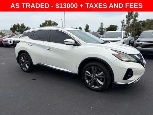 Pearl White Tricoat 2019 Nissan Murano Platinum