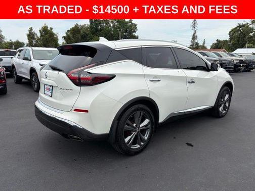 Pearl White Tricoat 2019 Nissan Murano Platinum