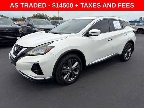Pearl White Tricoat 2019 Nissan Murano Platinum
