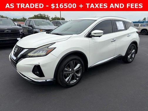 Pearl White Tricoat 2019 Nissan Murano Platinum
