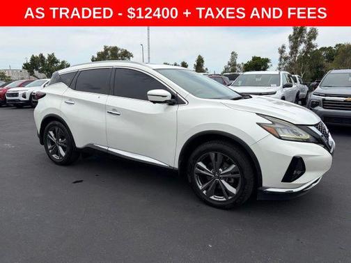 Pearl White Tricoat 2019 Nissan Murano Platinum