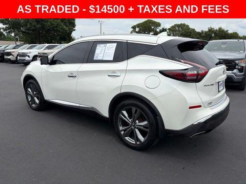 Pearl White Tricoat 2019 Nissan Murano Platinum